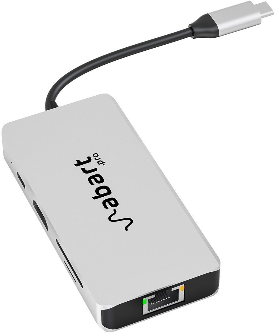 Abart Pro 8-in-1 USB-C stacja dokująca z kartą sieciową 2,5GbE i PD do 100W