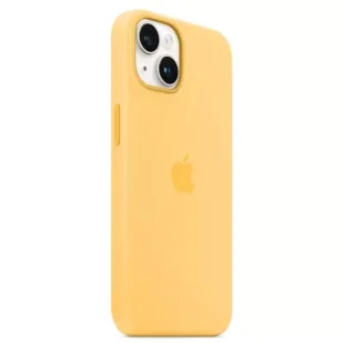 Etui APPLE Silicone Case MagSafe do iPhone 14 Plus Bladożółty - Etui i futerały do telefonów - miniaturka - grafika 3