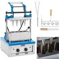 Inne urządzenia gastronomiczne - Waflownica do rożków - 4200 W - 100-120 sztuk/godz. - 60–120 s - Royal Catering RC_WMS_17 - miniaturka - grafika 1