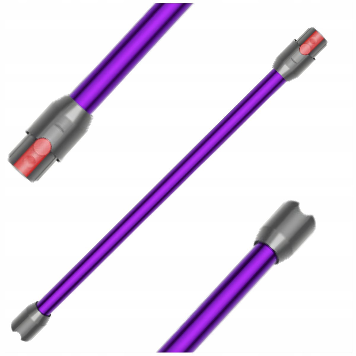 RURA DO DYSON V12 / V10 SLIM FIOLETOWY ODKURZACZA 74CM