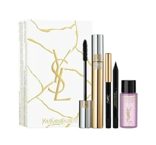 Yves Saint Laurent zestaw tusz do rzęs Volume Effect Faux Cils + kredka do oczu + płyn do demakijażu - Zestawy kosmetyków damskich - miniaturka - grafika 1