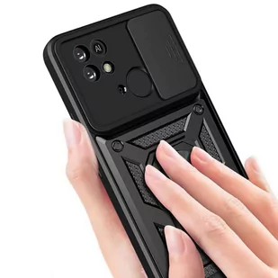 Etui Alogy Camshield Stand Ring z osłonką na aparat do Xiaomi Redmi 10c - Etui i futerały do telefonów - miniaturka - grafika 3