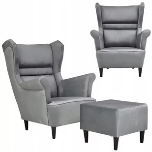 Fotel uszak z podnóżkiem Zoja Family Meble - Fotele - miniaturka - grafika 1