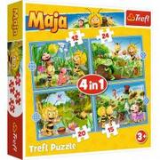 Puzzle - Puzzle 4W1 Przygody Pszczółki Mai 34356 - miniaturka - grafika 1