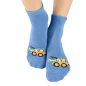 Skarpetki dla dzieci - Skarpety bawełniane z silikonowym ABS EUR 27-30 SB009-B-02-C - Noviti - miniaturka - grafika 1