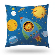 Pościel dla dzieci - Poszewka 40X40 Dla Dzieci Kosmiczna Przygoda 18A - miniaturka - grafika 1