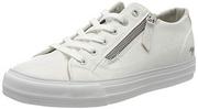 Moda i Uroda OUTLET - MUSTANG Damskie buty typu sneaker 1272-305, Biały biały 1, 39 eu - miniaturka - grafika 1
