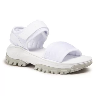 Sandały damskie - Sandały FILA - Outdoor Sandal Wmn 1011244.84T White/Gray Violet - grafika 1
