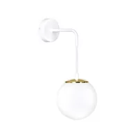 Lampy ścienne - Emibig Ognis kinkiet 1-punktowy biały 967/K1 - miniaturka - grafika 1