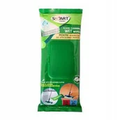 Miotły, szufle, mopy - SMART clean MOKRE ściereczki Wkłady do mopa 12szt - miniaturka - grafika 1