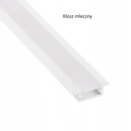 Akcesoria do oświetlenia - Wpuszcz. Profil aluminiowy Inline Mini XL 2m biały klosz mleczny - miniaturka - grafika 1