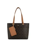 Torebki damskie - MEXX Torebka MEXX-S-003-07 Brązowy - miniaturka - grafika 1