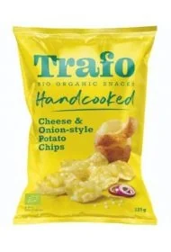 Trafo Chipsy ziemniaczane o smaku serowo - cebulowym 125 g Bio - Chipsy - miniaturka - grafika 1