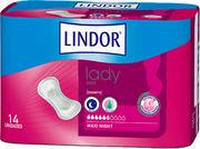 Podpaski - Podpaski urologiczne Lindor Lady Pad Maxi Night 6 Drops 14 szt (4052199535524) - miniaturka - grafika 1