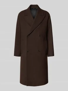 Płaszcz o kroju structured fit z mieszanki wełny model ‘SIMON’ - Kurtki męskie - miniaturka - grafika 1