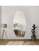 Lustra - Dekoracyjne lustro o ostrym organicznym kształcie - PIRYT I, Wymiary: 95x190 - miniaturka - grafika 1