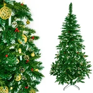 Choinki - Choinka Sztuczna Jodła Świerk 200Cm Stojak Dodatki - miniaturka - grafika 1