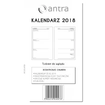 Antra Ryszard Polubiec wkład do organizera 2018, format A5 - Kalendarze - miniaturka - grafika 1