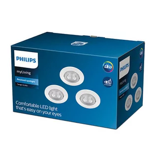 Philips Taragon SL262 1x4,5W Oprawa podtynkowa 2700K 380lm - Lampy sufitowe - miniaturka - grafika 2