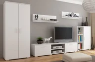 Meblościanki - Elior Komplet mebli Pixelo 4X - biały - miniaturka - grafika 1