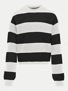Kids ONLY Sweter Franca 15326339 Czarny Loose Fit - Swetry dla chłopców - miniaturka - grafika 1
