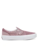 Buty dla dziewczynek - Vans Tenisówki Classic Slip-On VN000CYTFSL1 Różowy - miniaturka - grafika 1