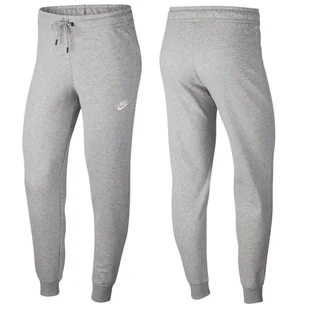 Spodnie dresowe damskie Nike Essentials Pant Tight treningowe bawełniane - Spodnie sportowe damskie - miniaturka - grafika 1