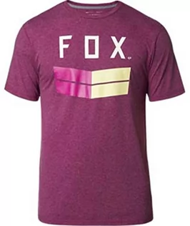 Koszulki męskie - Fox koszulka Frontier Ss Tech Tee Heather Purple 158) - grafika 1