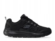 Buty sportowe męskie - Buty Męskie Skechers 232069BBK Summits New World Czarne 41 - miniaturka - grafika 1