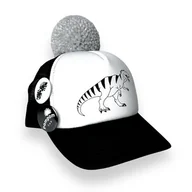 Czapki dla dzieci - Czapka z daszkiem Pom Pom Cap T-rex - miniaturka - grafika 1