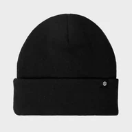 Czapki narciarskie - Zimowa czapka beanie Sporty zimowe SIROKO Snowflake Black Czarny Mężczyzna - miniaturka - grafika 1