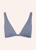 Stroje kąpielowe - Calvin Klein Góra Od Bikini Bralette Ck Essentials blau - miniaturka - grafika 1