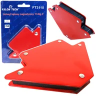 Akcesoria spawalnicze - Magnetyczny kątownik spawalniczy udźwig 11,5 kg FALON-TECH - miniaturka - grafika 1