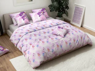 Dziecięca bawełniana pościel MY LITTLE PONY STARS biała Rozmiar pościeli: 60 x 70 cm 140 x 200 cm - Pościel dla dzieci Dziecięca bawełniana pościel MY LITTLE PONY STARS biała Rozmiar pościeli: 60 x 70 cm 140 x 200 cm - Pościel dla dzieci - miniaturka - grafika 1