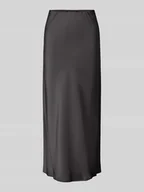 Spódnice - Długa spódnica z satyny z elastycznym pasem - miniaturka - grafika 1