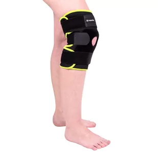 INSPORTLINE OPASKA ŚCIĄGACZ BAMBUSOWY KOLANO R.XL INSPORTLINE 5625-XL - Ortezy, stabilizatory i opaski elastyczne - miniaturka - grafika 1