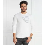 Koszulki męskie - GUESS Longsleeve | Slim Fit - miniaturka - grafika 1