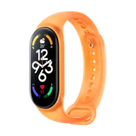 Akcesoria do smartwatchy - Xiaomi Smart Band 7 Strap Neon – Pomarańczowy - miniaturka - grafika 1