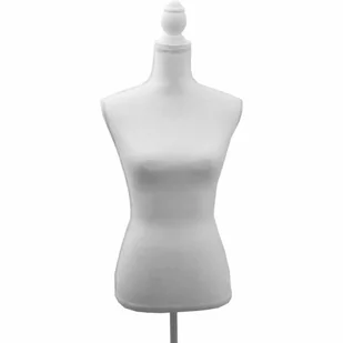Manekin damski krawiecki biały BITUXX 17217 - Manekiny wystawowe - miniaturka - grafika 5