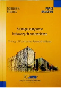 Strategia Instytutów Badawczych Budownictwa - Książki o kulturze i sztuce - miniaturka - grafika 1