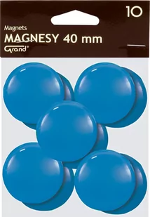 KW Trade Magnesy 40 mm niebieskie 10 sztuk - Pozostałe akcesoria dla plastyków - miniaturka - grafika 2