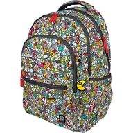 Torby na laptopy - Grafoplas | Plecak szkolny Trzy przedziały | 33x46x22,5cm | Wyściełana strefa na laptopa | Model Roomy | Design Icons | Bits&Bobs Pop Up Design, Wielobarwny, 33x46x22,5cm, Szkolny - miniaturka - grafika 1