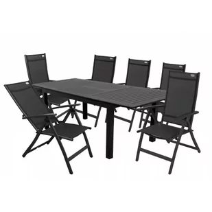 EXPERT ACTIVE - aluminiowy zestaw sof 6+1 - Meble ogrodowe - miniaturka - grafika 1