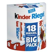 Przekąski dla dzieci - KINDER Riegel 18 sztuk BIG PACK DE - miniaturka - grafika 1