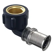 Akcesoria grzewcze - Kolano GW K5 C/Z woda PN10 20/ 1/2" X90 - miniaturka - grafika 1