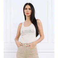 Koszulki i topy damskie - GUESS Top | Slim Fit - miniaturka - grafika 1
