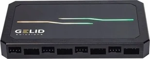 Gelid Gelid Solutions Amber 8 Pro Lüfter und ARGB Steuerung - 8x PWM & 10x ARGB Anschlüsse - Akcesoria do komputerów stacjonarnych - miniaturka - grafika 1