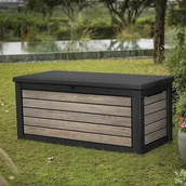Skrzynie ogrodowe - Keter Deco deck skrzynia ogrodowa 630L Ashwood - miniaturka - grafika 1