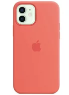 Etui i futerały do telefonów - Silikonowe Etui APPLE iPhone 12 Mini Pink Citrus Magsafe - miniaturka - grafika 1