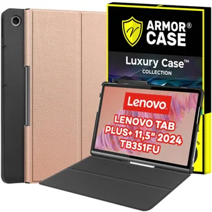 Etui LUX ochronne case do Lenovo Tab Plus TB351FU 11.5" 2024 | rose gold - Etui do tabletów - miniaturka - grafika 1